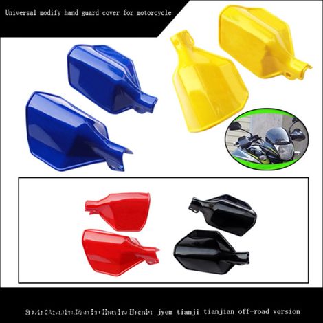 Protège-mains pour moto Yamaha, Kawasaki, Honda, Suzuki, moto tout-terrain et quads (guidon de 22 mm)
