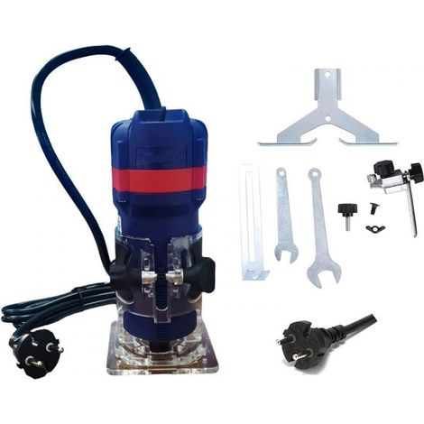 Fresatrice Verticale Elettrica 710W 6,35 MM Rifilatore fresa X Legno Trimmer RER-710