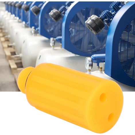 Lot de 5 embouts de ventilation orange de 9 mm pour compresseur d'air (1/5)