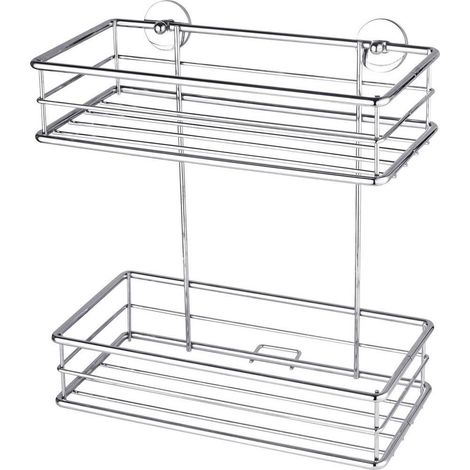 Tesa Baath Plus cesta de ducha cromada 27,5 cm