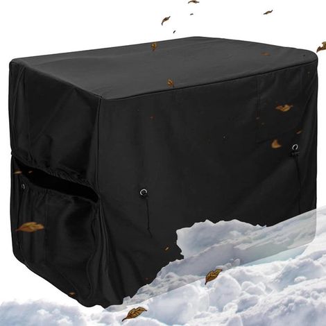 Funda para bomba de calor de piscina – Unidad de aire acondicionado exterior, funda impermeable para equipos de piscina  Tejido Oxford aislante