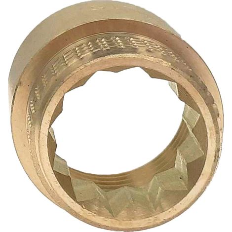 Rallonge laiton Mâle Femelle Ø 3/4" x L. 20 mm - à l'unité (1/3)
