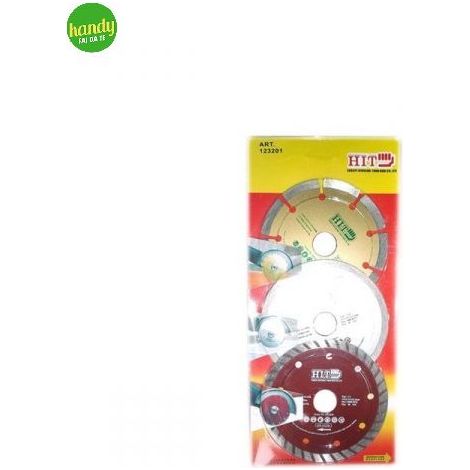 Disco diamantato Mistral ø115 per smerigliatrice angolare 3 pezzi
