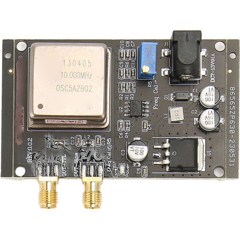 Module de référence de fréquence OCXO à température constante 10 MHz, carte de fréquence OCXO pour sources de signaux, bancs d'essai d'instruments (1/5)