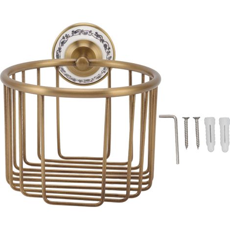Panier à papier toilette, organiseur de rouleau indépendant pour (1/5)