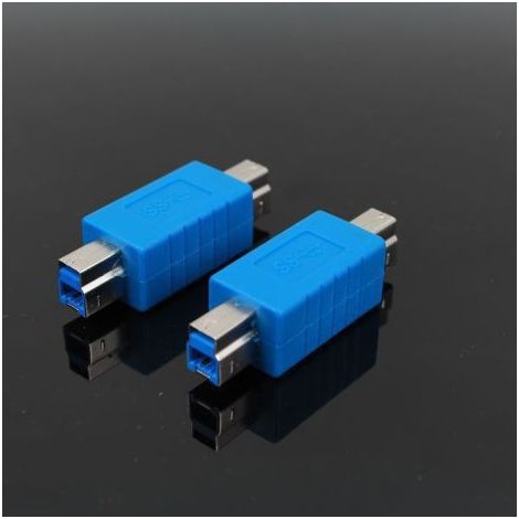 USB B-zu-B-Verlängerungsadapter für High-Speed-USB-3.0-Drucker (1/4)