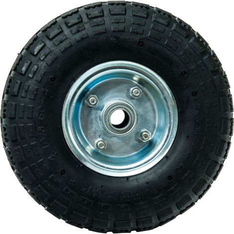 Ruota gonfiabile 10 metallo Ø 260 x 85mm WERKA PROForo 16mm