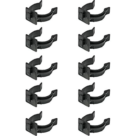 Ganci per zoccolo cucina – Ganci per battiscopa cucina – Facili da installare (ABS, 10 pezzi)