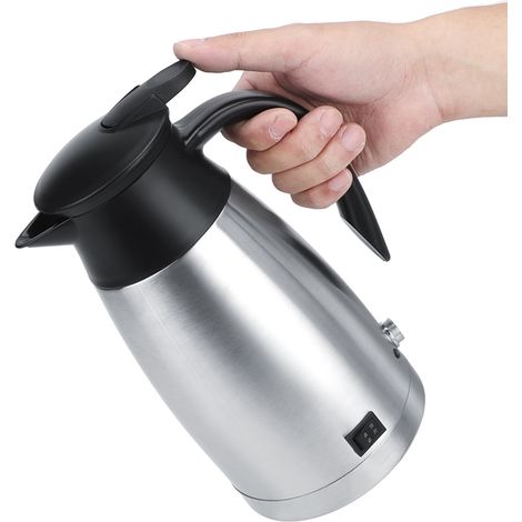 Bouilloire électrique chauffante 12V/24V 1000ml pour voiture camion, tasse d'eau chaude portable (1/5)