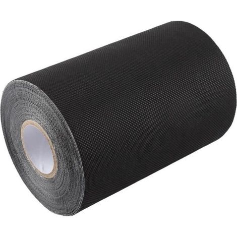 Bardusch - Ruban de gazon Gazon artificiel d'herbe de pelouse synthétique de bande noire auto-adhésive de 151000cm bricolage ruban (1/4)
