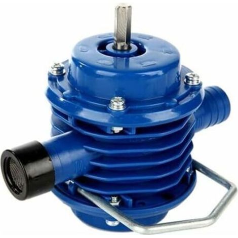 Pompe manuelle à eau auto-amorçante, mini pompe portable en plastique pour jardin, maison, camping et secours – facile à transporter et à utiliser (1/5)
