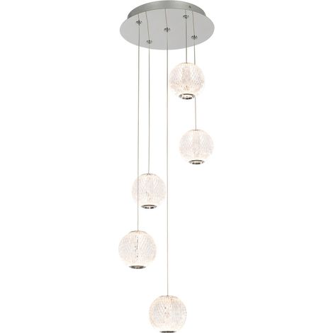 Italux Rosario Plafón colgante Classic Cluster LED, 3200K