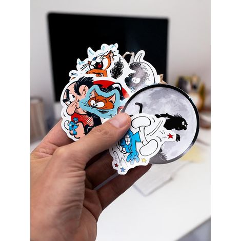 Schlümpfe Sticker Set Nr. 2 uni (1/5)