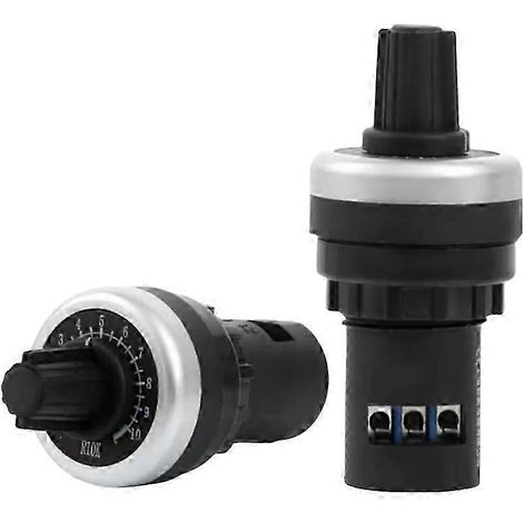 1pc 10K Potentiometer 22mm Governor VSD VFD For Variable Speed Drive Inverter (1/5)