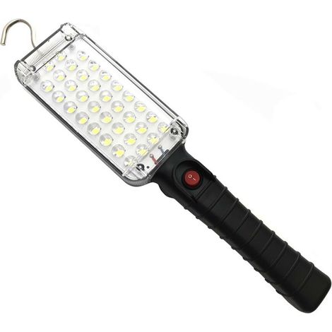 Torcia 34 Led Smd Lampada Da Lavoro Portatile Ricaricabile Gancio Calamita (1/2)