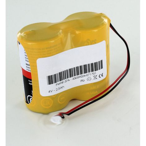 Batterie 4V 2.5Ah Plomb Cyclon pour bloc FLAIR 200C SCHNEIDER (WILPA0906)