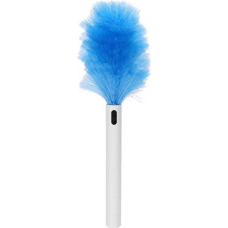 Plumeau électrique Brosse de nettoyage pour stores fenêtres meubles, outil rotatif avec manche télescopique (1/5)
