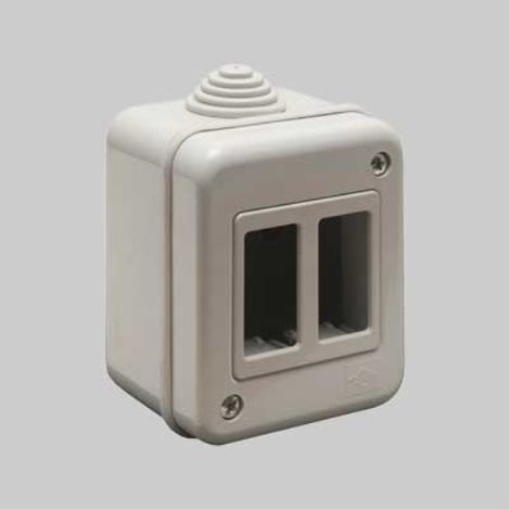 Contenitore da parete per apparecchi ip40 3 posti EC ELETTROCANALI (1/3)