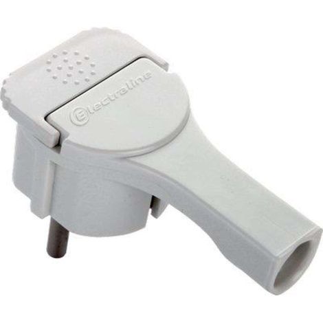 SPINA MOBILE SCHUKO RIBASSATA ELECTRALINE - BIANCO 2P+T 16A - 5 pezzi