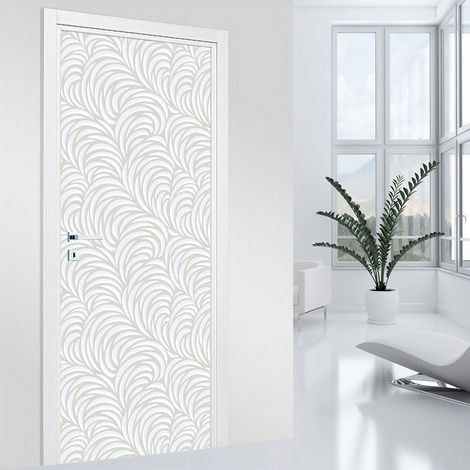Stickers pour porte - Design - 93 x 205 cm - Adhésif MAT (1/2)