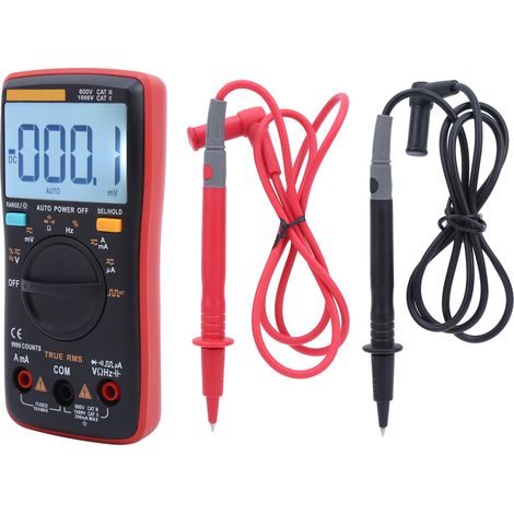 Multimètre numérique professionnel ZT109, 9999 points, testeur de courant et de tension AC/DC True RMS (1/5)
