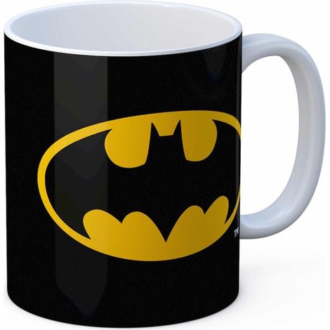 Kaffeetasse mit batman logo 325 ml keramik spulmaschinenfest
