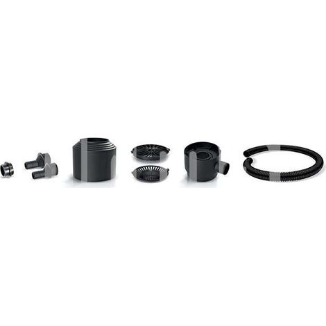 Kit di collegamento per barile del filtro per grondaia