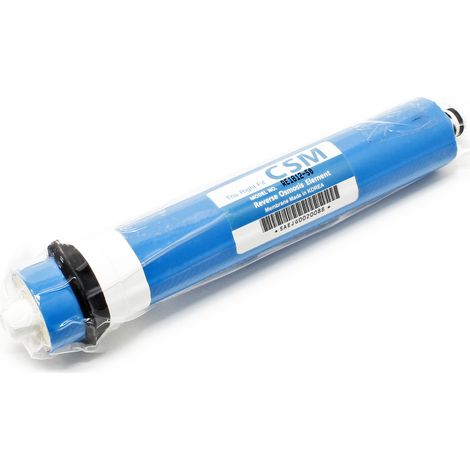 Naturewater Membrana osmosi inversa, capacità di filtrazione 50 GPD 185 l/giorno, per depuratori acqua