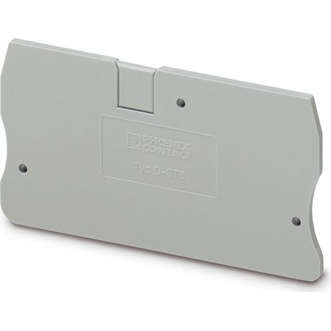 Couvercle Phoenix Contact, série D-ST 6 pour Bloc de jonction ( Prix pour Paquet de 5 )