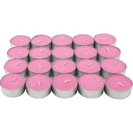 Lot de 40 pièces Bougies chauffe-plat parfumées - 4,5 heures d'aromathérapie et relaxation - Variété de senteurs (1/5)