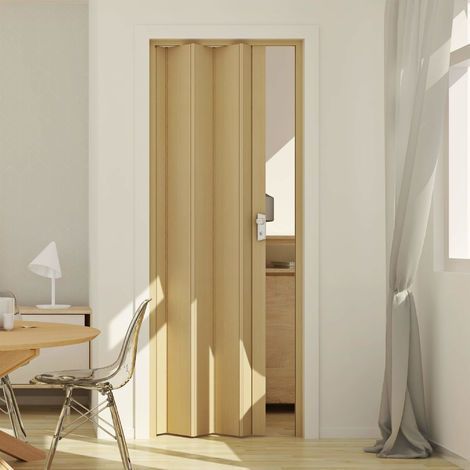 Porta a Soffietto da Interno 83x214 cm in PVC Caroline Cedro (1/3)