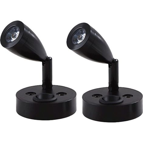 2 Pièces Lampes de Lecture Spot LED 12V Interrupteur réglable Lampe de Chevet Murale lumière intérieure Camping-Car 6000K Blanche pour Camping-Car (1/4)