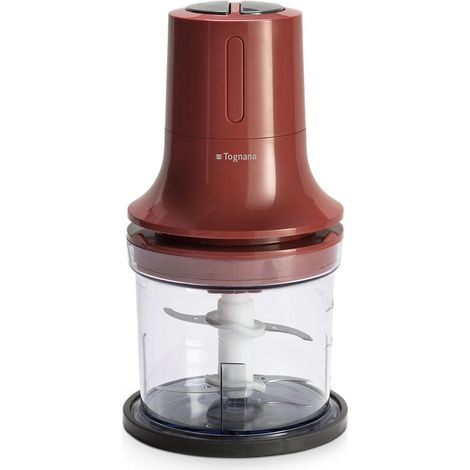 Tognana Porcellane D2DTU02IRRO picadora eléctrica de alimentos 0,5 L 400 W Rojo