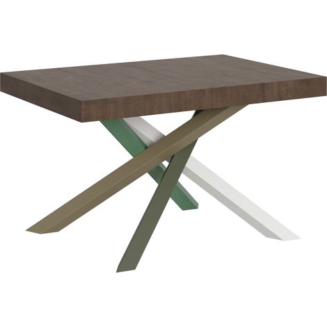 Tavolo Allungabile 120-224x90x77 cm Volantis Noce Telaio 4A (1/5)