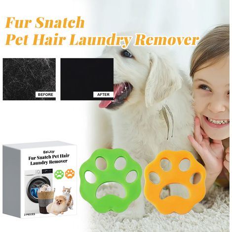 This 2-piece silicone lint roller with cat paw design is suitable for picking up loose pet hair, washing clothes, and removing dust.