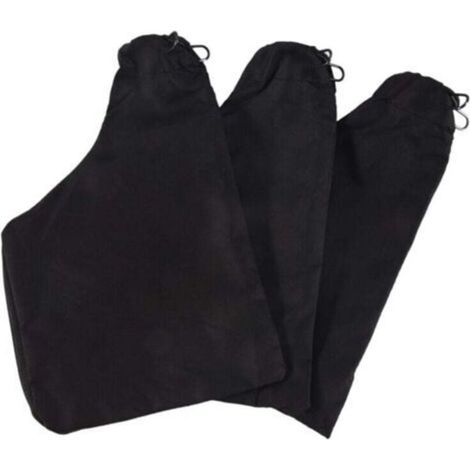 Sac à PoussièRe pour Scie Onglet, Collecteur de Noir avec Fermeture éClair et Support MéTallique, Pour Onglet Modèle 255 3 PièCes