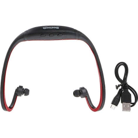 Casque audio Bluetooth BS19C pour le sport et la musique, emplacement pour carte TF et radio FM (1/5)