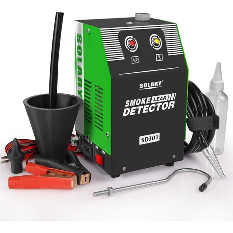 SOLARY Machine à Fumée EVAP SD301 – Détecteur de fuite système carburant voiture 12V, Vert (1/5)