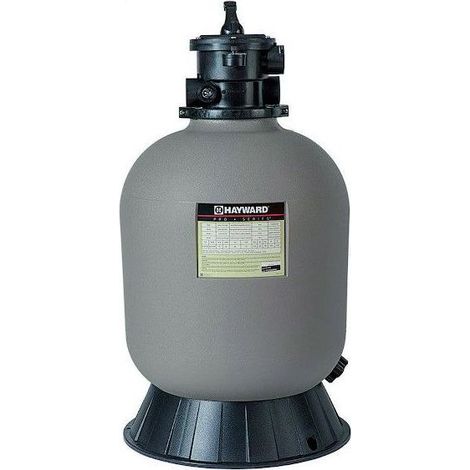 Hayward – Filtre à sable Pro Serie TOP 14m3/h – Cuve polyéthylène 3,5 bars – Finesse filtration 40-50 microns – Entretien simplifié