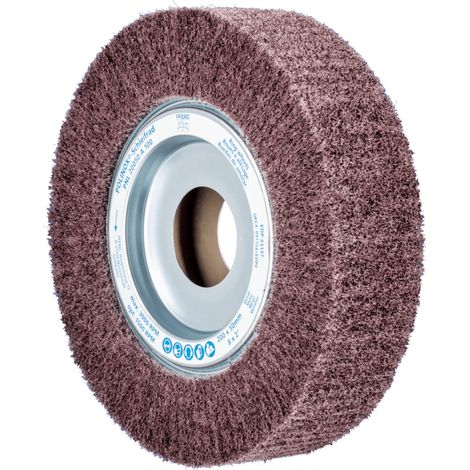 PFERD TOOLS POLINOX Vlies-Schleifrad PNL Ø 200x50mm Bohrung-Ø 44 mm A100 für Feinschliff und Finish (1/4)