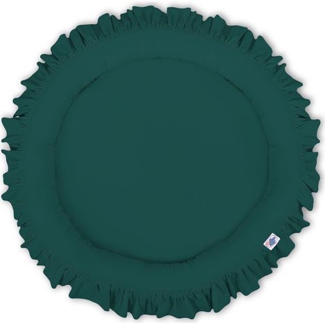 Nido de juego con volante - verde botella (1/4)