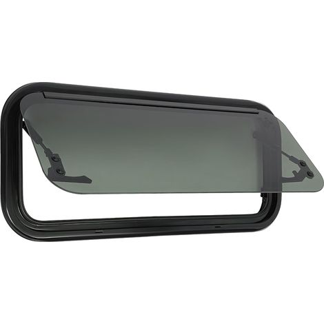 Seitenfenster für Wohnmobil, 300 x 700 mm, Seitenfenster mit integriertem Moskitonetz und Rollo, Moskitonetz für Wohnmobil, Wohnwagen