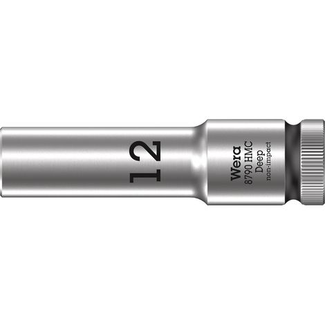 Wera 8790 HMC Deep Steckschlüsseleinsatz mit 1/2"-Antrieb 12 x 83 mm 05004552001 (1/5)