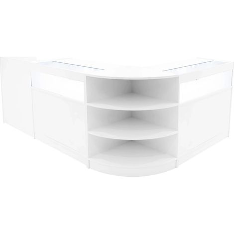 Sagittarius LED Shop Counter Set LM60, TB60 & 2 x B900 - White