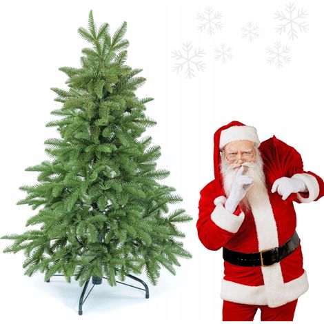 Albero di Natale artificiale 100% PE Olive Glow 2D 100 cm piccolo abete simile a uno vero (1/5)