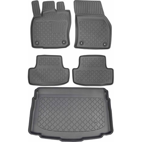 Set di tappetini per auto e tappetino per bagagliaio per Volkswagen T-Roc Crossover dal 12/2017