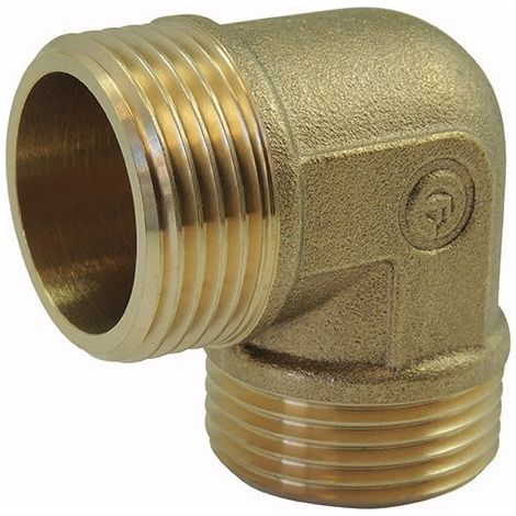 Coude Male / Male en laiton Ø 3/8 pouce (1/2)