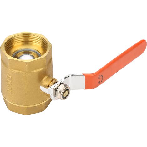 1 Stück DN40 1-1/2" BSP Messing-Kugelhahn 1,6 MPa für Wasser, Öl und Gas (1/5)
