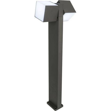 Borne LED extérieure Cuba anthracite Lutec 24,4W IP54 (1/4)