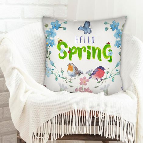 Coussin décoratif résistant aux tachespour couple mère père famille amis amoureux animaux de compagnie